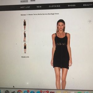 NBD black dress